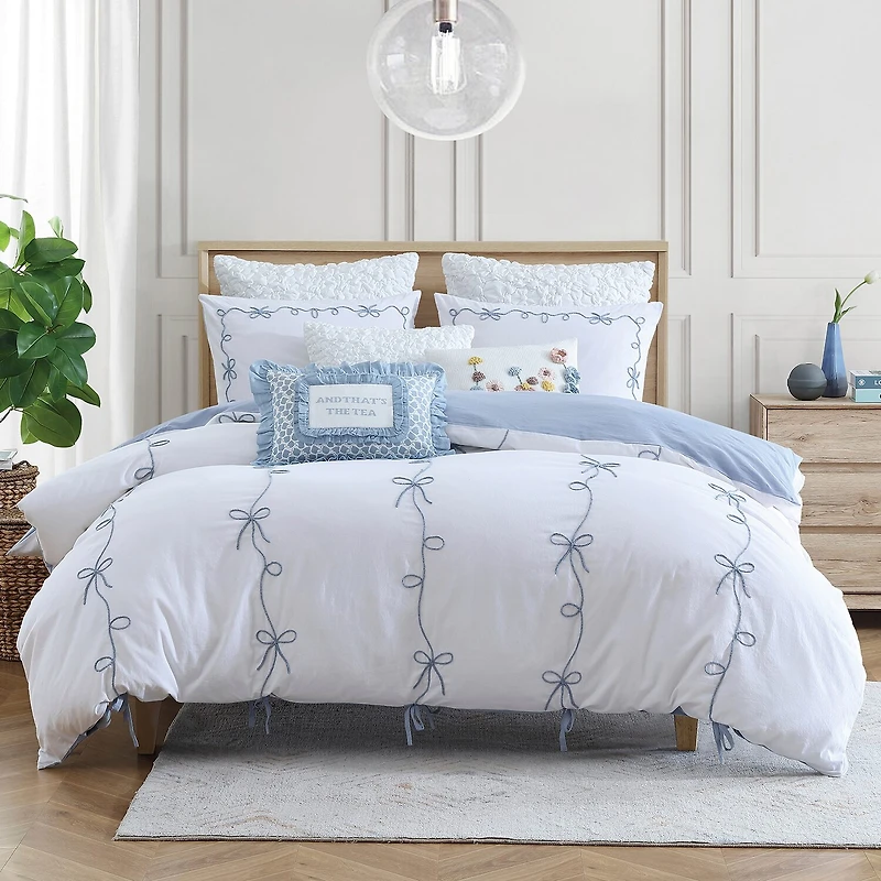 Peri Home Sasha Bows Comforter Sets