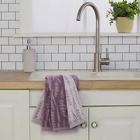 Saturday Knight Lavender Silhouette 2-pc. Floral Hand Towel