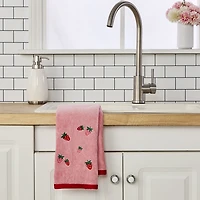 Saturday Knight Strawberry Toss 2-pc. Hand Towel