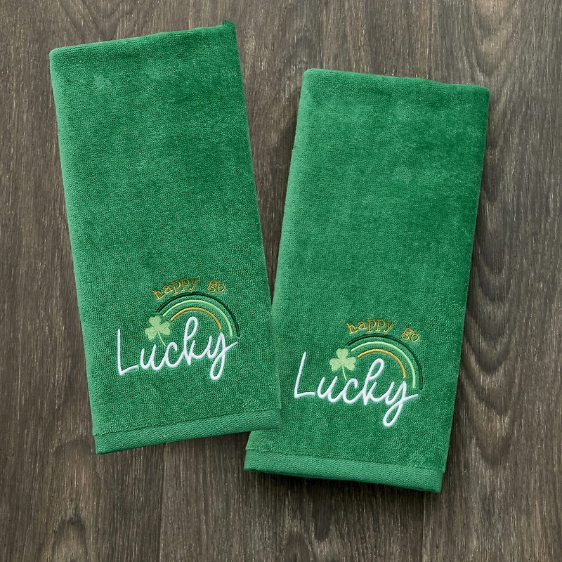 Saturday Knight Happy Go 2-pc. Hand Towel