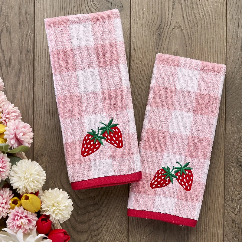 Saturday Knight Buffalo Plaid 2-pc. Hand Towel