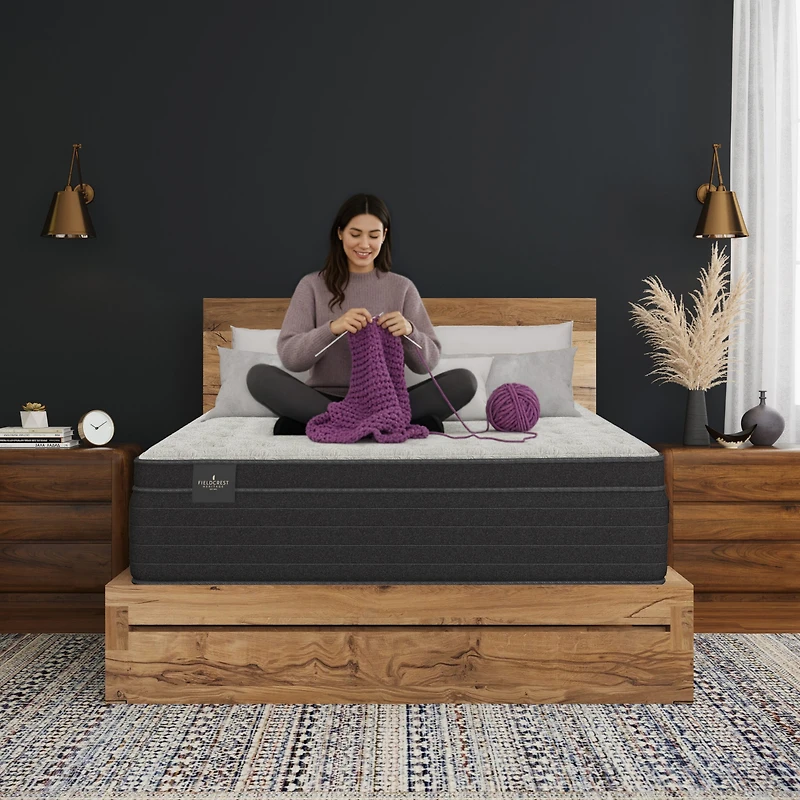 Fieldcrest Legacy Elite 13.5" Hybrid Firm Euro Top - Mattress Only