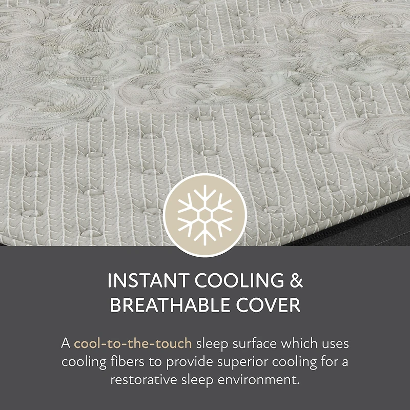 Fieldcrest Legacy Elite 13.5" Hybrid Firm Euro Top - Mattress Only