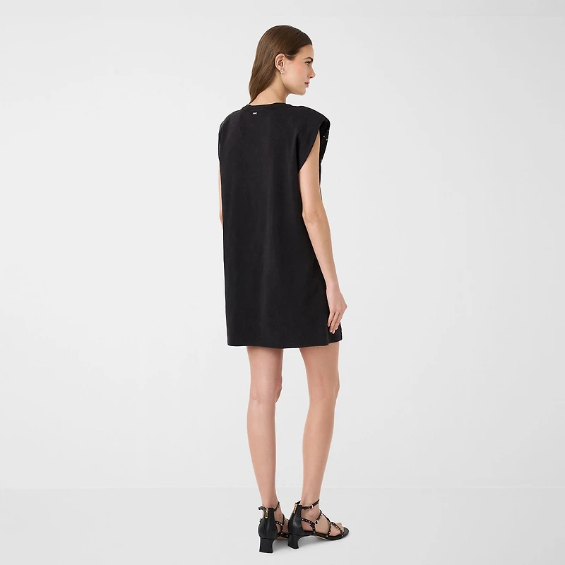 RM Rebecca Minkoff Womens Embellished T-Shirt Dress