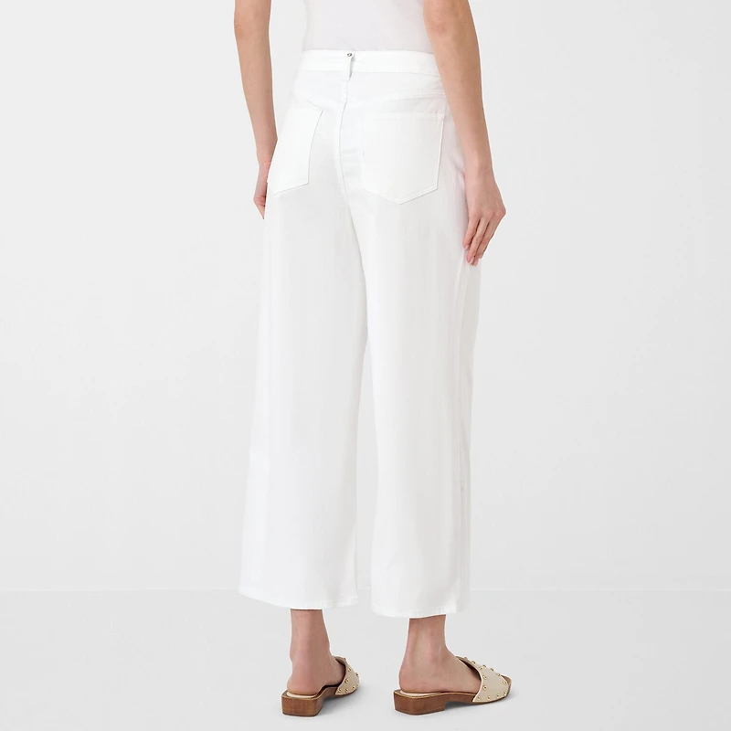 RM Rebecca Minkoff Womens Mid Rise Wide Leg Jean
