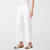 RM Rebecca Minkoff Womens Mid Rise Wide Leg Jean