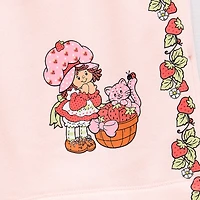 Womens High Rise Juniors Strawberry Shortcake Pull-On Short