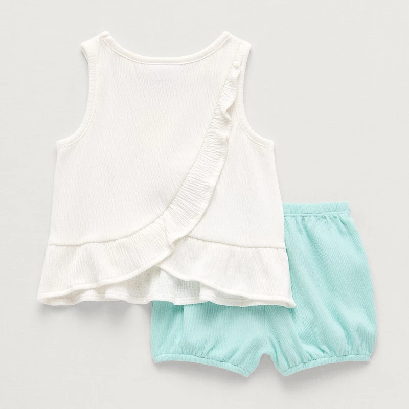 Okie Dokie Baby Girls 2-pc. Short Set