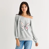 Arizona Womens Juniors Long Sleeve Sweatshirt