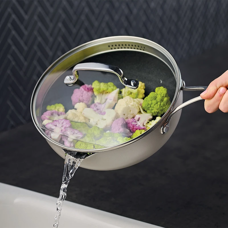 Circulon 9.5" Infinity Pan with Scratch Defense Lid and Tool Holder