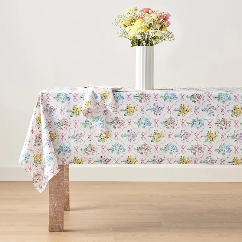 Lenox Bouquet Ribbon Tablecloth