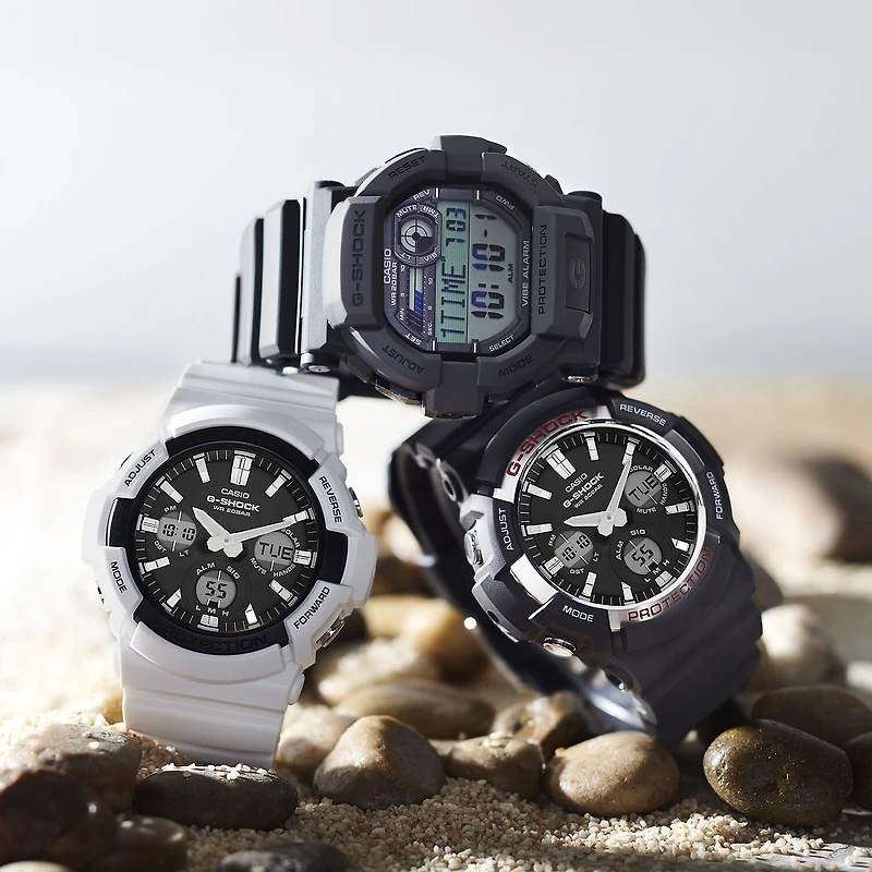 Casio G-Shock Mens Black Strap Watch Gas100-1a