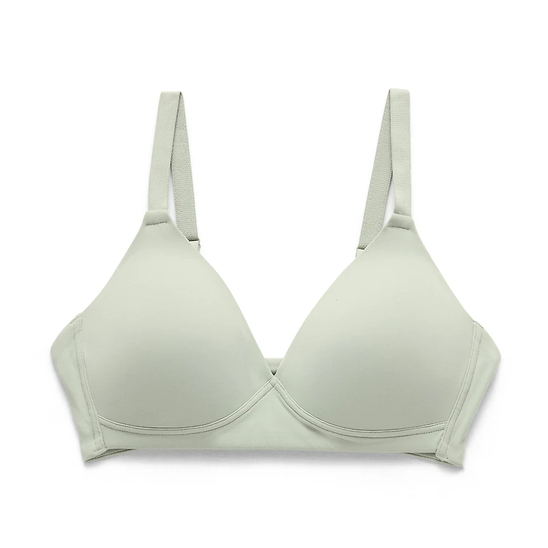 Arizona Body Cloud Kissed Wireless Triangle Plunge Pullover Bra