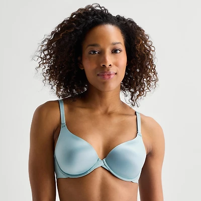 Ambrielle Womens Everyday Lace Demi Bra