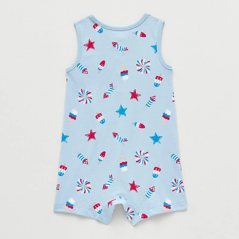 Okie Dokie Baby Boys Sleeveless Romper
