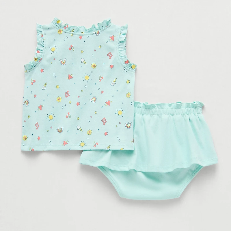 Okie Dokie Baby Girls 2-pc. Skort Set