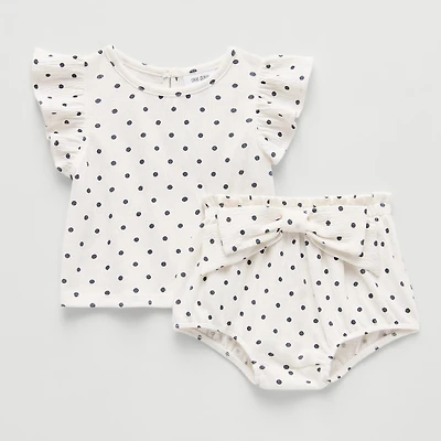 Okie Dokie Baby Girls 2-pc. Short Set