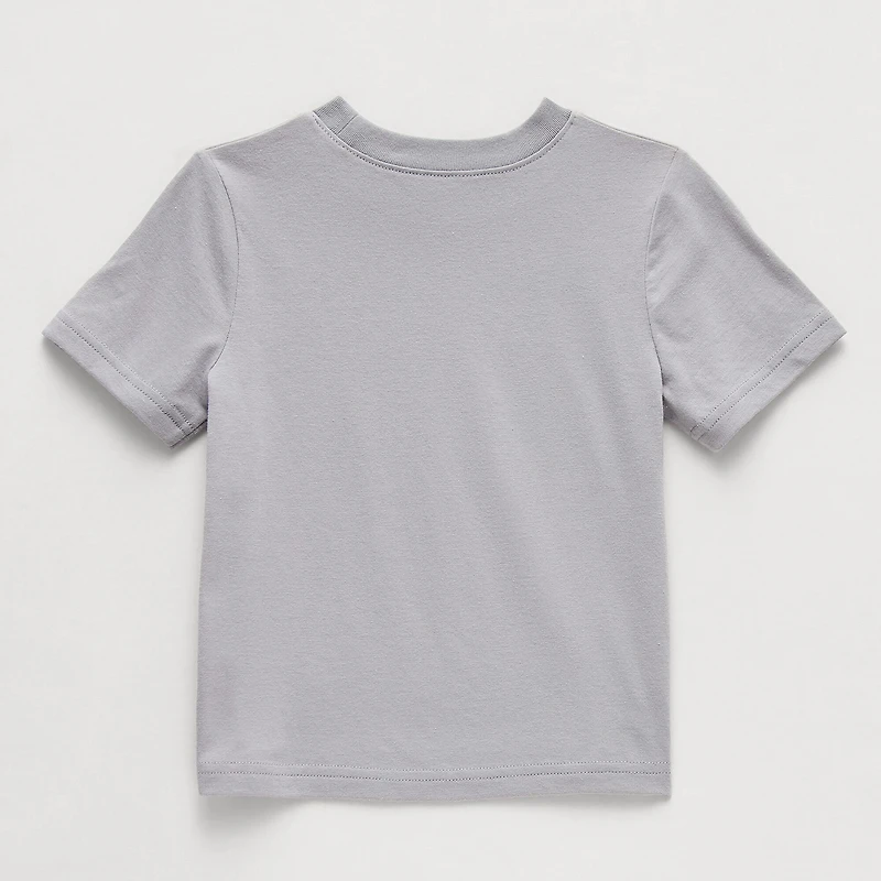 Okie Dokie Toddler & Little Boys Round Neck Short Sleeve Regular Fit Graphic T-Shirt