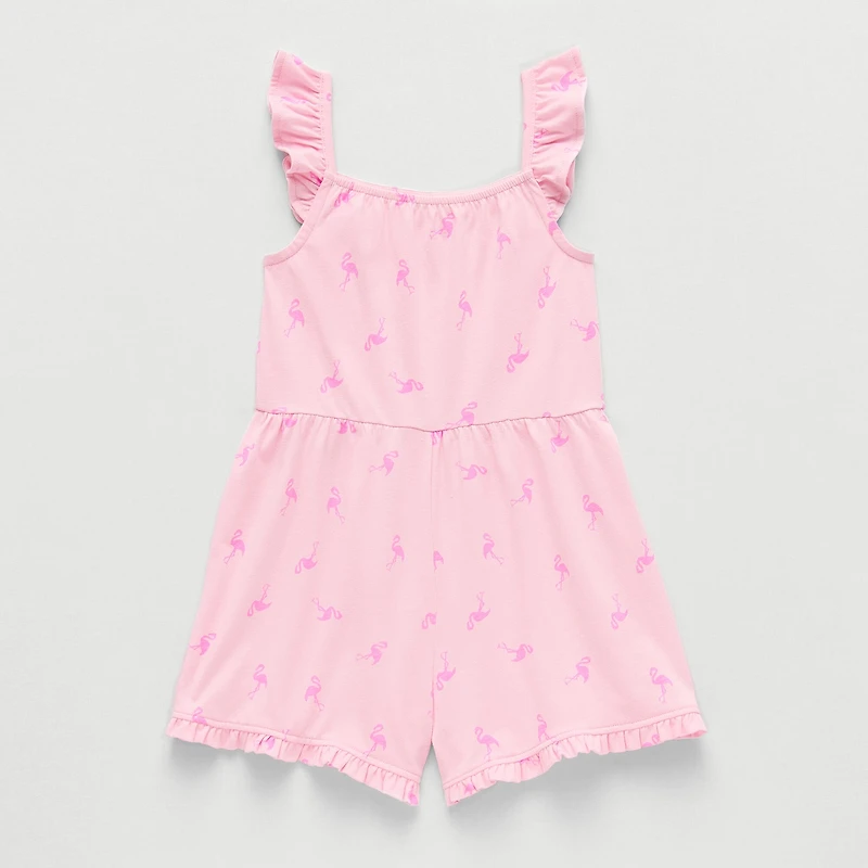 Thereabouts Girls Sleeveless Romper