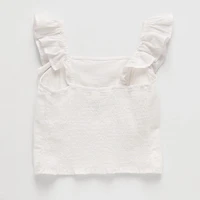 Thereabouts Little & Big Kid Girls Square Neck Sleeveless Blouse