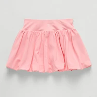 Xersion Woven Bubble Little & Big Kid Girls Moisture Wicking Skort