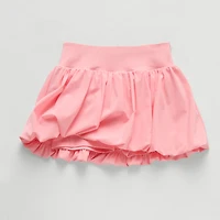 Xersion Woven Bubble Little & Big Kid Girls Moisture Wicking Skort