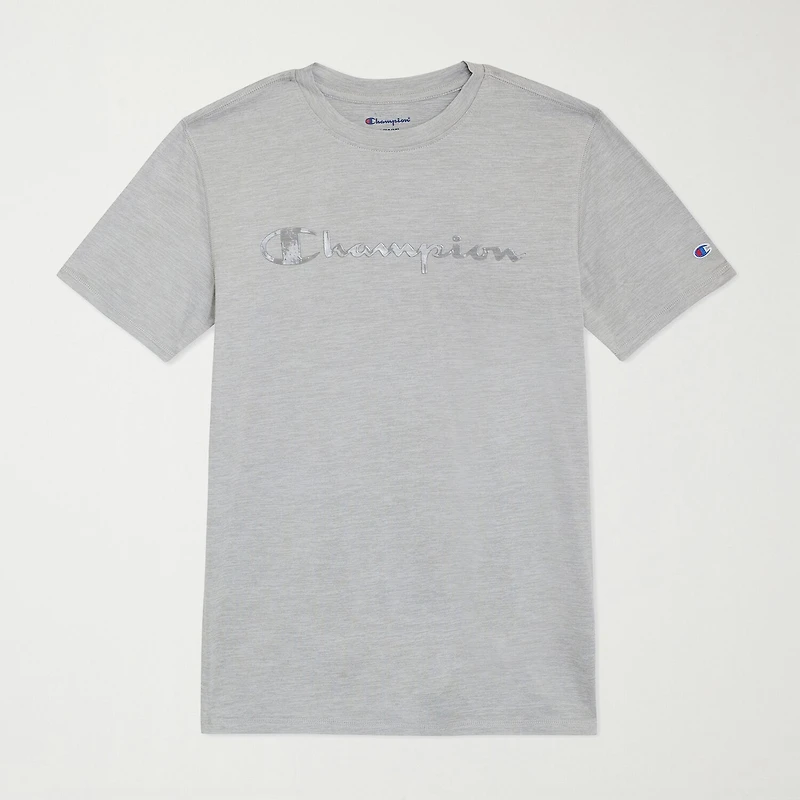 Champion Big Kid Boys Round Neck Short Sleeve Regular Fit Graphic T-Shirt