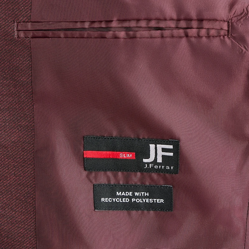 J. Ferrar 360 Stretch Knit Texture Mens Slim Fit Sport Coat