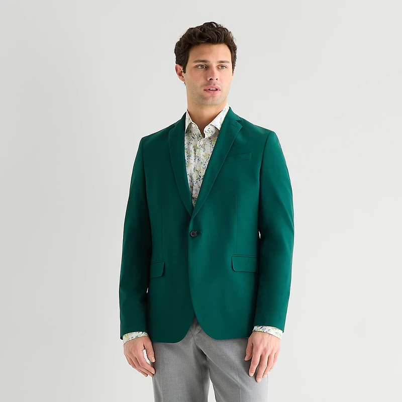 J. Ferrar Mens Slim Fit Sport Coat