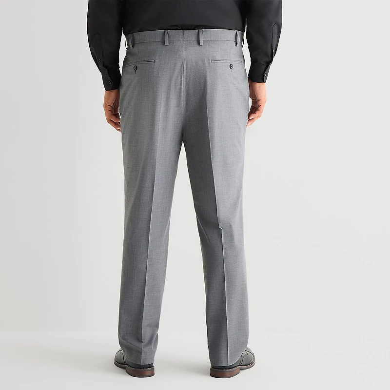 Shaquille O'Neal XLG™ Mens Big and Tall Stretch Fabric Classic Fit Flat Front Suit Pant