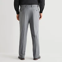 Shaquille O'Neal XLG™ Mens Big and Tall Stretch Fabric Classic Fit Flat Front Suit Pant