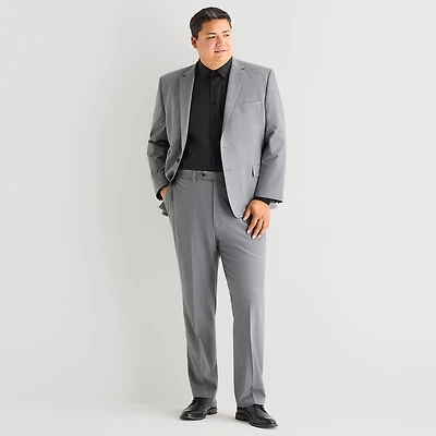 Shaquille O'Neal XLG™ Mens Big and Tall STRETCH FABRIC Classic Fit Flat Front Suit Pant