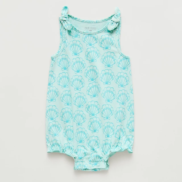 Okie Dokie Baby Girls Sleeveless Romper