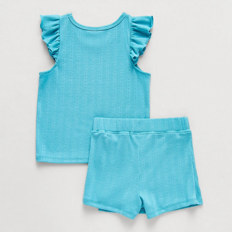 Okie Dokie Toddler & Little Girls 2-pc. Skort Set