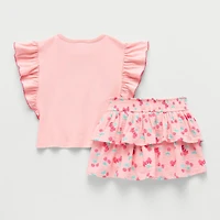 Toddler Girls 2-pc. Minnie Mouse Skirt Set