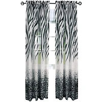 Kenya Rod Pocket Sheer Single Curtain Panel