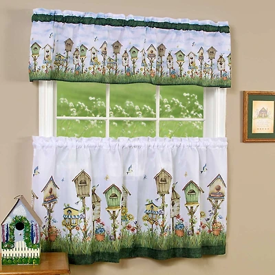 Rod Pocket Kitchen Curtains & Drapes Window Set