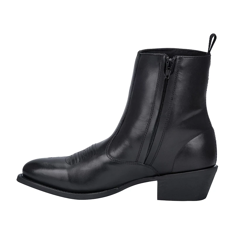 Laredo Mens Fletcher Block Heel Cowboy Boots