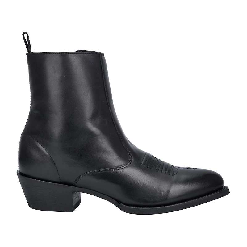 Laredo Mens Fletcher Block Heel Cowboy Boots