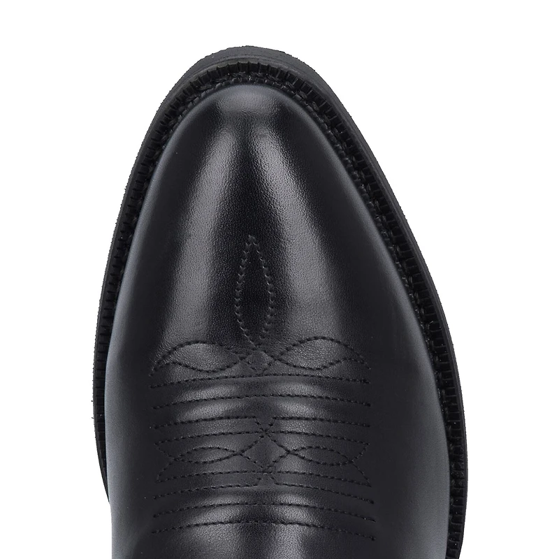Laredo Mens Fletcher Block Heel Cowboy Boots