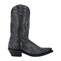 Laredo Mens Garrett Block Heel Cowboy Boots