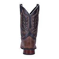 Laredo Mens Montana Block Heel Cowboy Boots