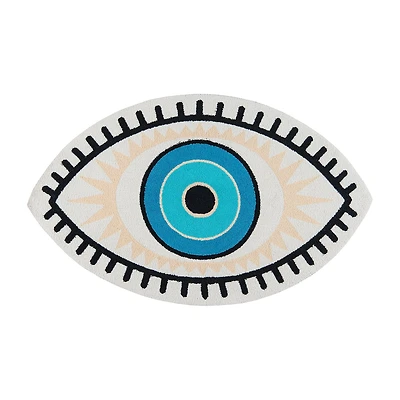Momeni Cucina All Seeing Eye Washable Indoor Outdoor Rugs