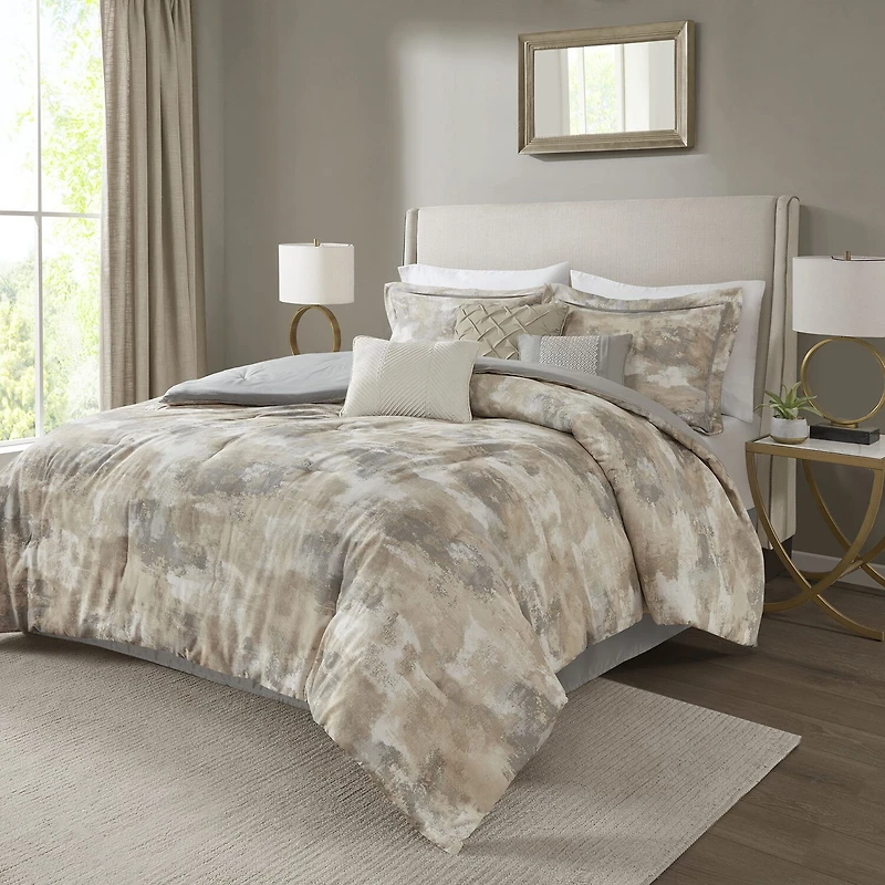 Madison Park Inspire 7-pc. Midweight Comforter Set