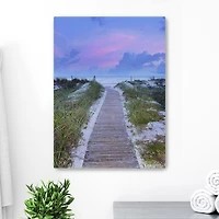 Lumaprints Sunrise Walk Canvas Art
