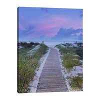 Lumaprints Sunrise Walk Canvas Art
