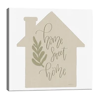Lumaprints Home Sweet Home Modern Canvas Art