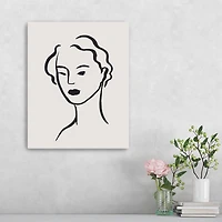 Lumaprints Figurative Face I Modern Canvas Art