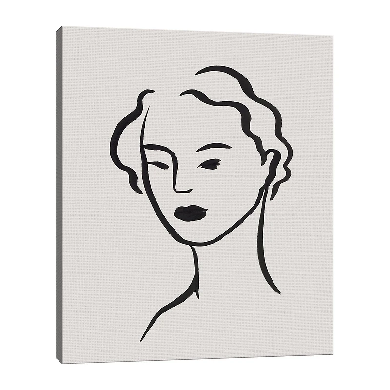 Lumaprints Figurative Face I Modern Canvas Art