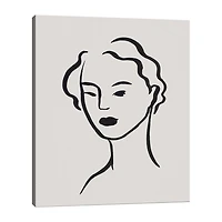 Lumaprints Figurative Face I Modern Canvas Art